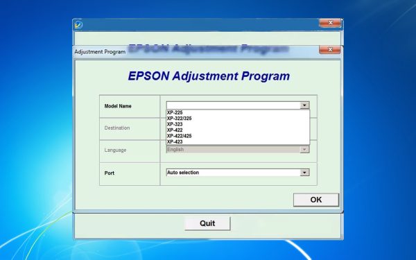 Epson Xp225 Adjustment Program